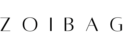 Logo značky Zoibag na bílém pozadí.